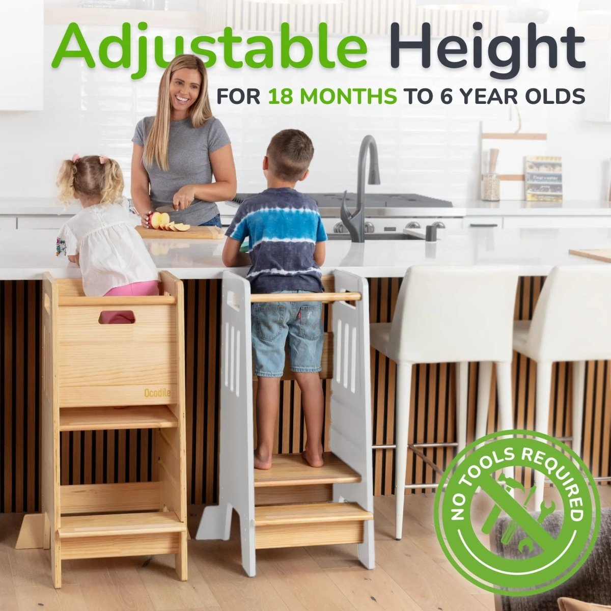 Ocodile.com Standing Tower with Door - Baby & Toddler > Baby Toys & Activity Equipment > Baby Activity Toys > Activity Centers