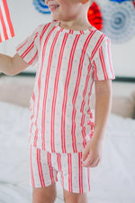 Little Joy Co. Stars And Stripes 2 Piece Bamboo Pajamas Soft Sleepwear - Apparel & Accessories > Clothing > Baby & Toddler Clothing > Baby & Toddler Sleepwear