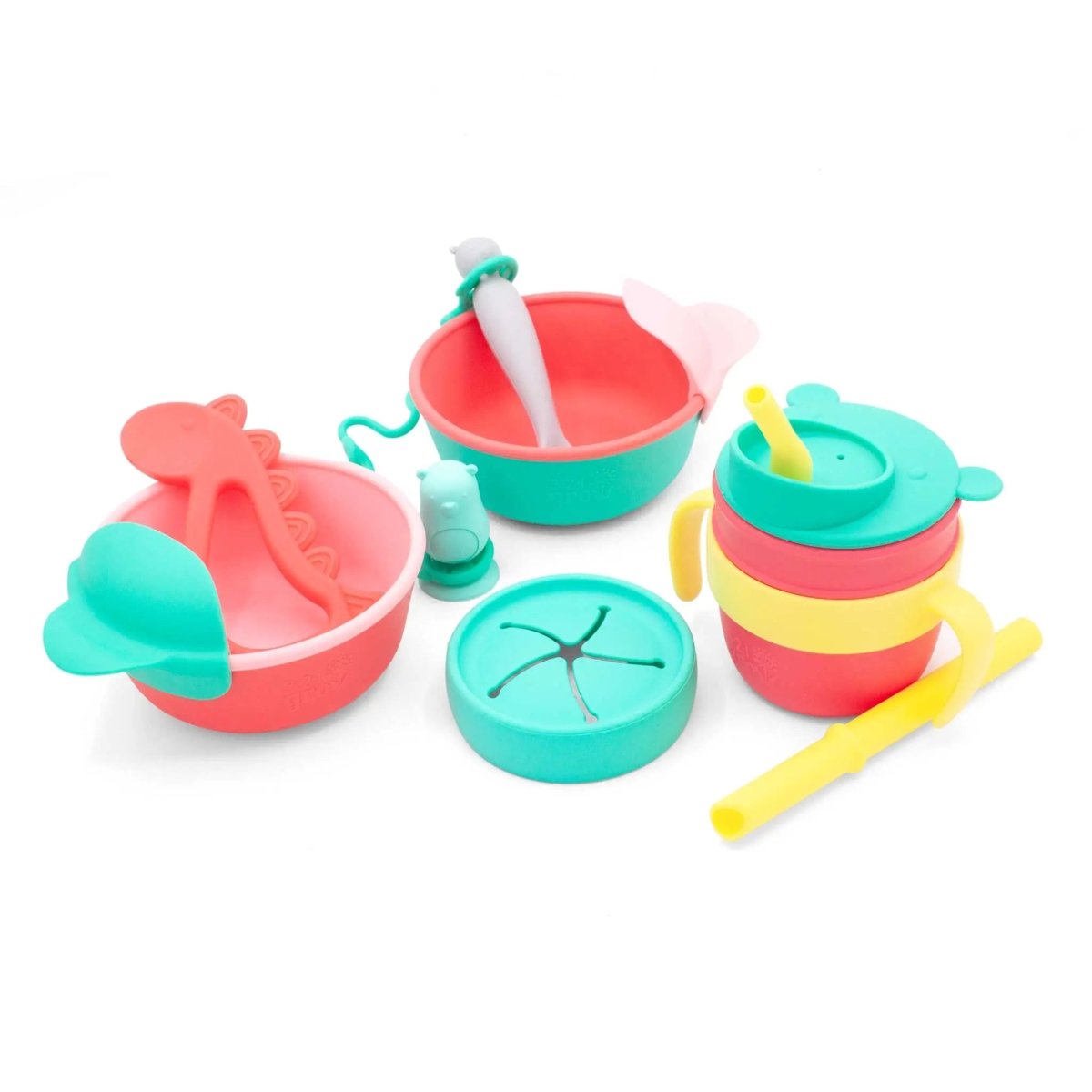 321 Grow Starter Bundle Easy Learn Dino Spoons 14 Piece Set - Everetts Place Boutique - 