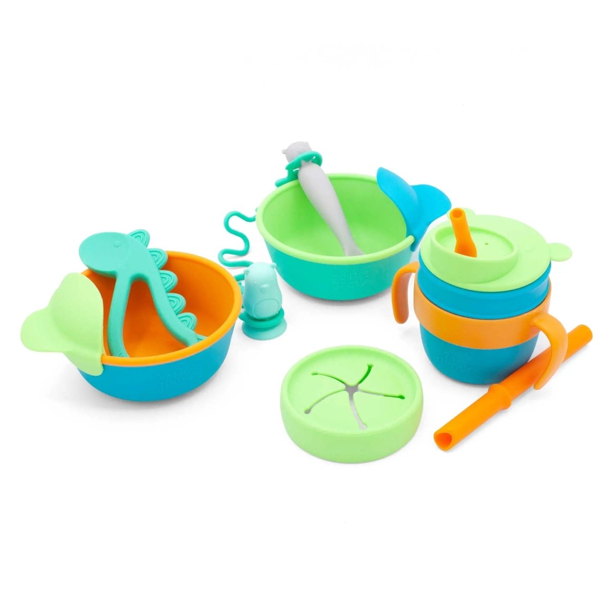 321 Grow Starter Bundle Easy Learn Dino Spoons 14 Piece Set - Everetts Place Boutique - 