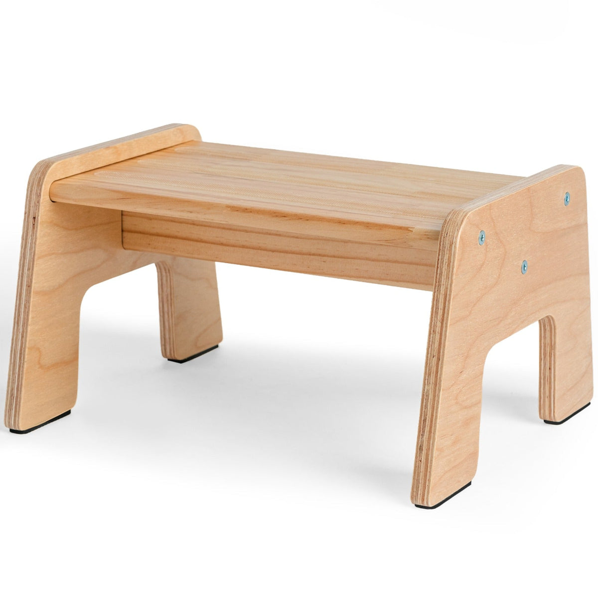 Wooden Kids Step Stool - 1-Step Multi-Purpose by Ocodile.com
