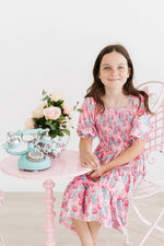 Strawberry Shortcake Smocked Ruffle Dress For Girls Mila & Rose ® Everetts Place: Online Boutique