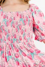 Strawberry Shortcake Smocked Ruffle Dress For Girls Mila & Rose ® Everetts Place: Online Boutique
