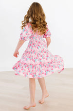 Strawberry Shortcake Smocked Ruffle Dress For Girls Mila & Rose ® Everetts Place: Online Boutique
