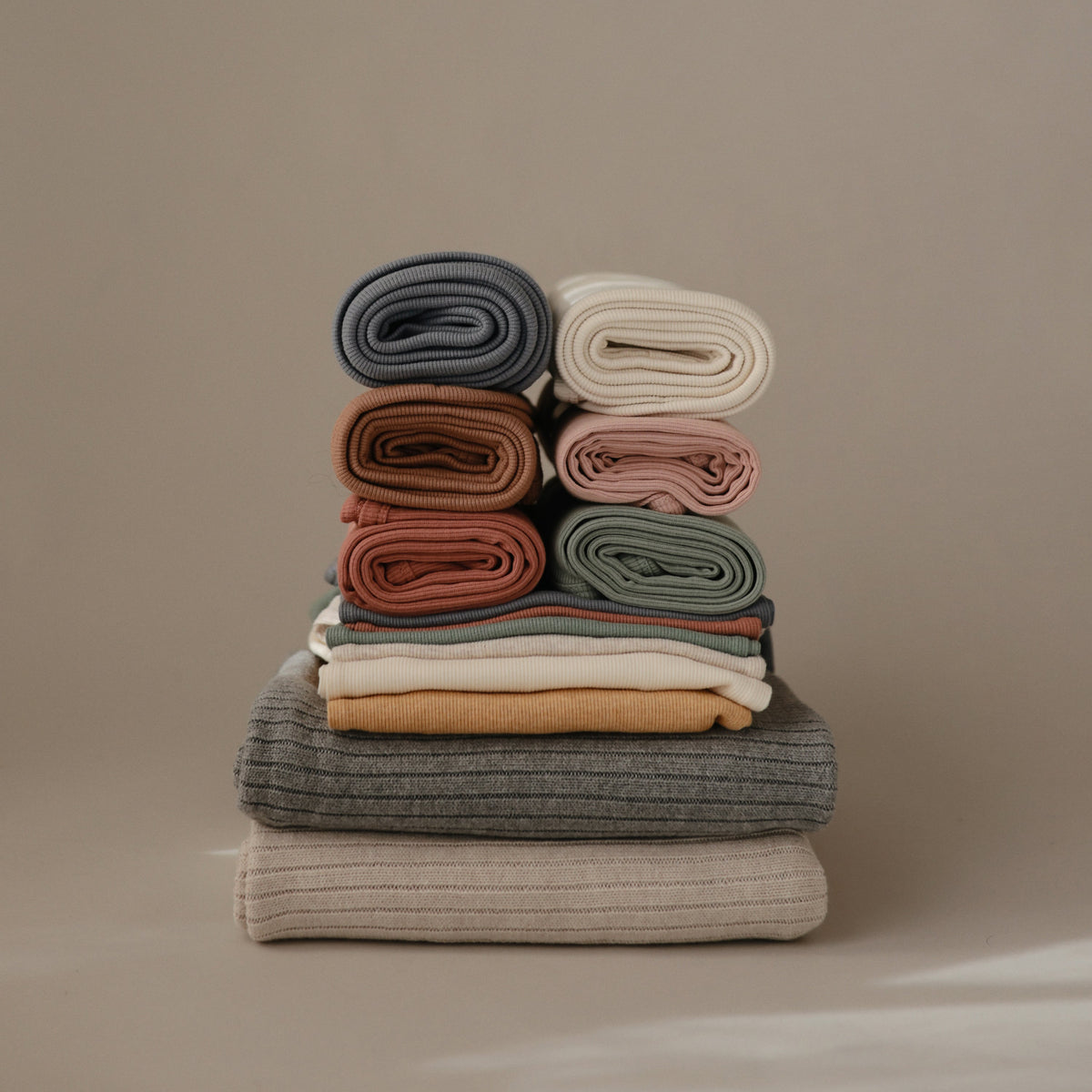 Polar Fleece Baby Blanket, Ribbed by Mushie