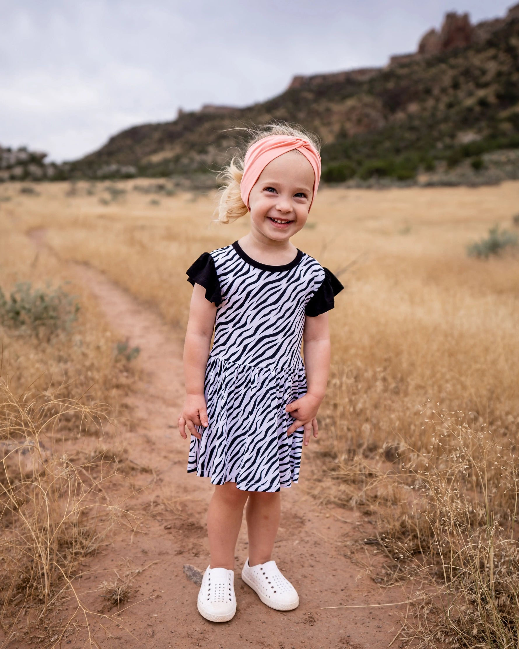 Bubble Baby Stripes | Flutter Bodysuit Dress - 