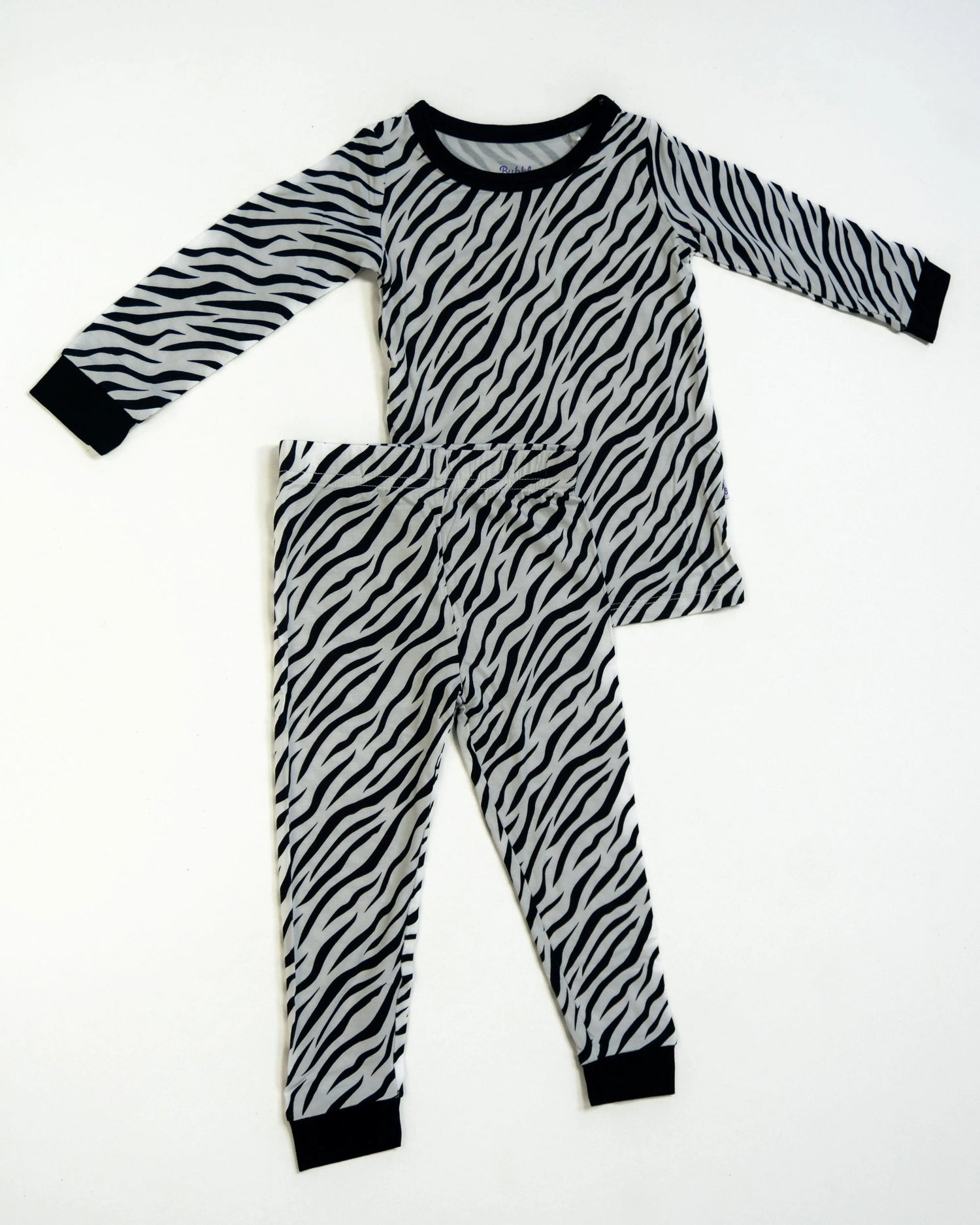 Bubble Baby Stripes | Long Sleeve Pajamas - 
