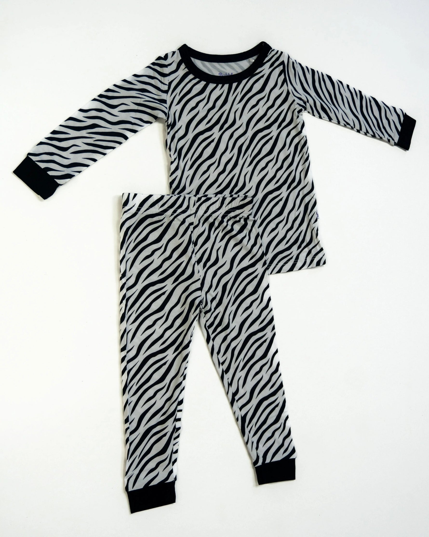 Bubble Baby Stripes | Long Sleeve Pajamas - 