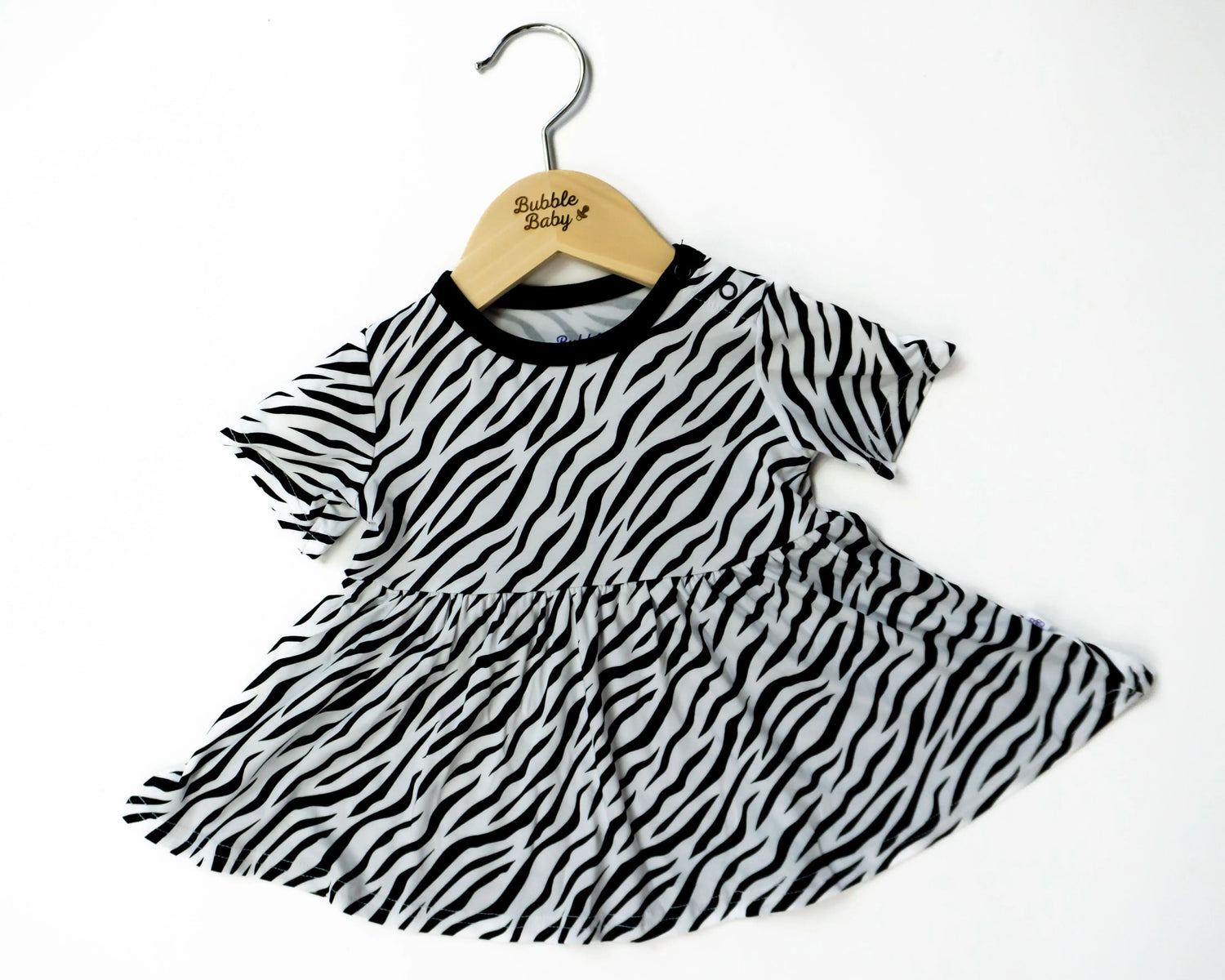 Bubble Baby Stripes | Peplum Top - 