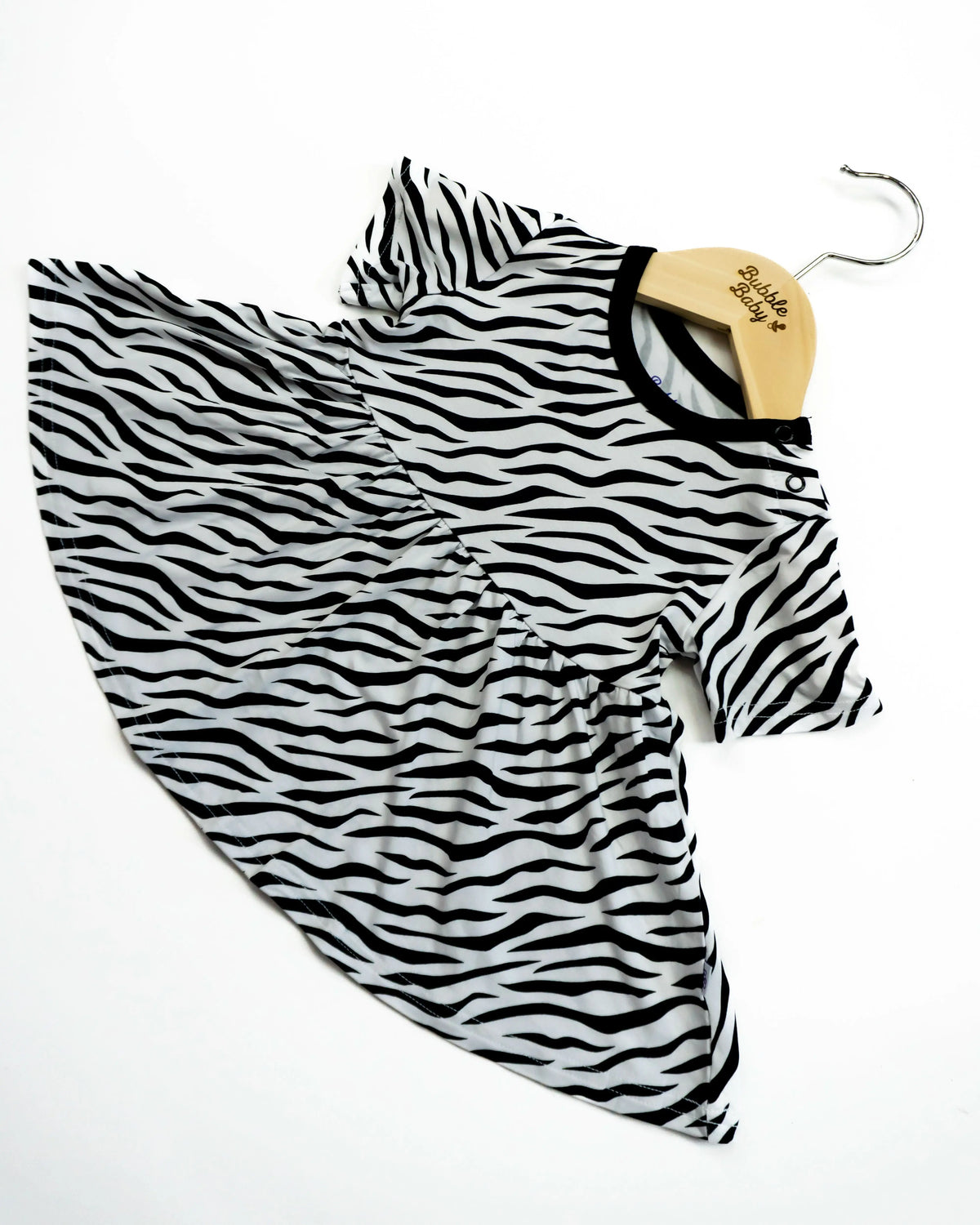Bubble Baby Stripes | Peplum Top - 