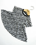 Bubble Baby Stripes | Peplum Top - 