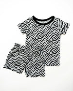 Bubble Baby Stripes | Short Sleeve Pajamas - 