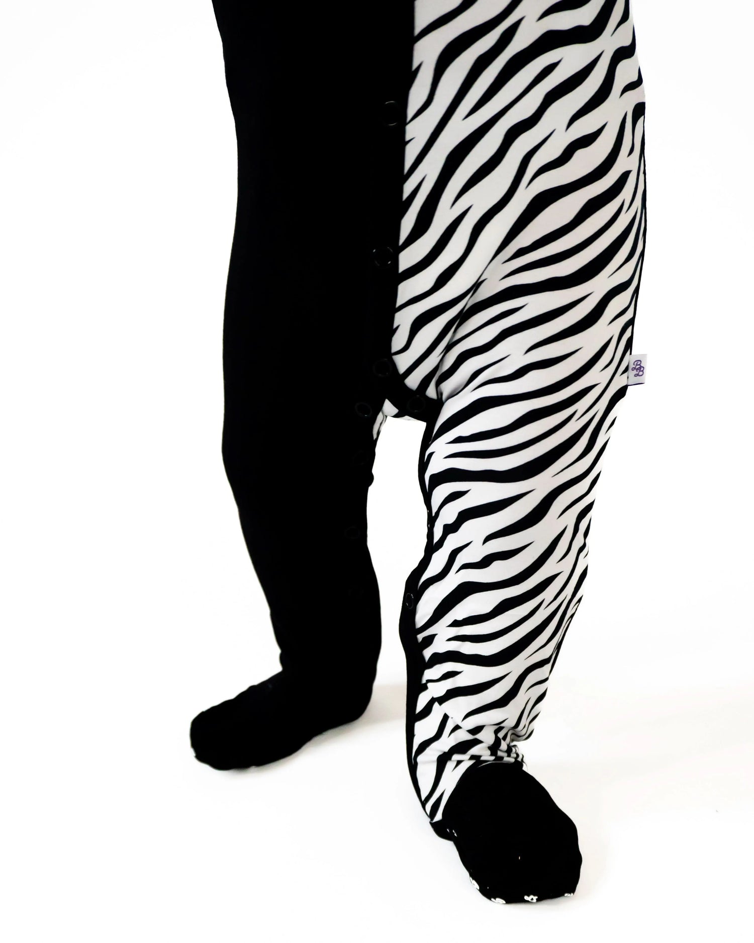 Bubble Baby Stripes | Snap Footie - 
