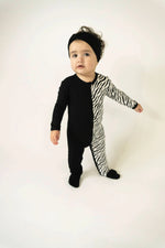 Bubble Baby Stripes | Snap Footie - 