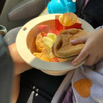 Three Little Tots Sugar Cookie Collapsible Bowl for Travel or Home - 