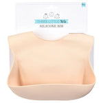 Three Little Tots Sugar Cookie Silicone Bib with Crumb Catcher - 