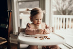 Three Little Tots Sugar Cookie Silicone Bib with Crumb Catcher - 