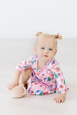 Sugarplum Fairy Twirl Bodysuit Three Quarter Sleeve Baby - Everetts Place Boutique - 