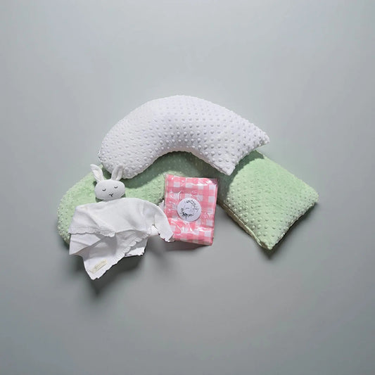 Summer Fun Baby Bundle Sage Dot and Ivory Dot Set Deluxe Luna Lullaby Everetts Place: Online Boutique