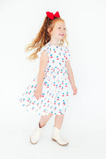 Summer Sweets Flutter Sleeve Twirl Dress For Toddler Mila & Rose ® Everetts Place: Online Boutique