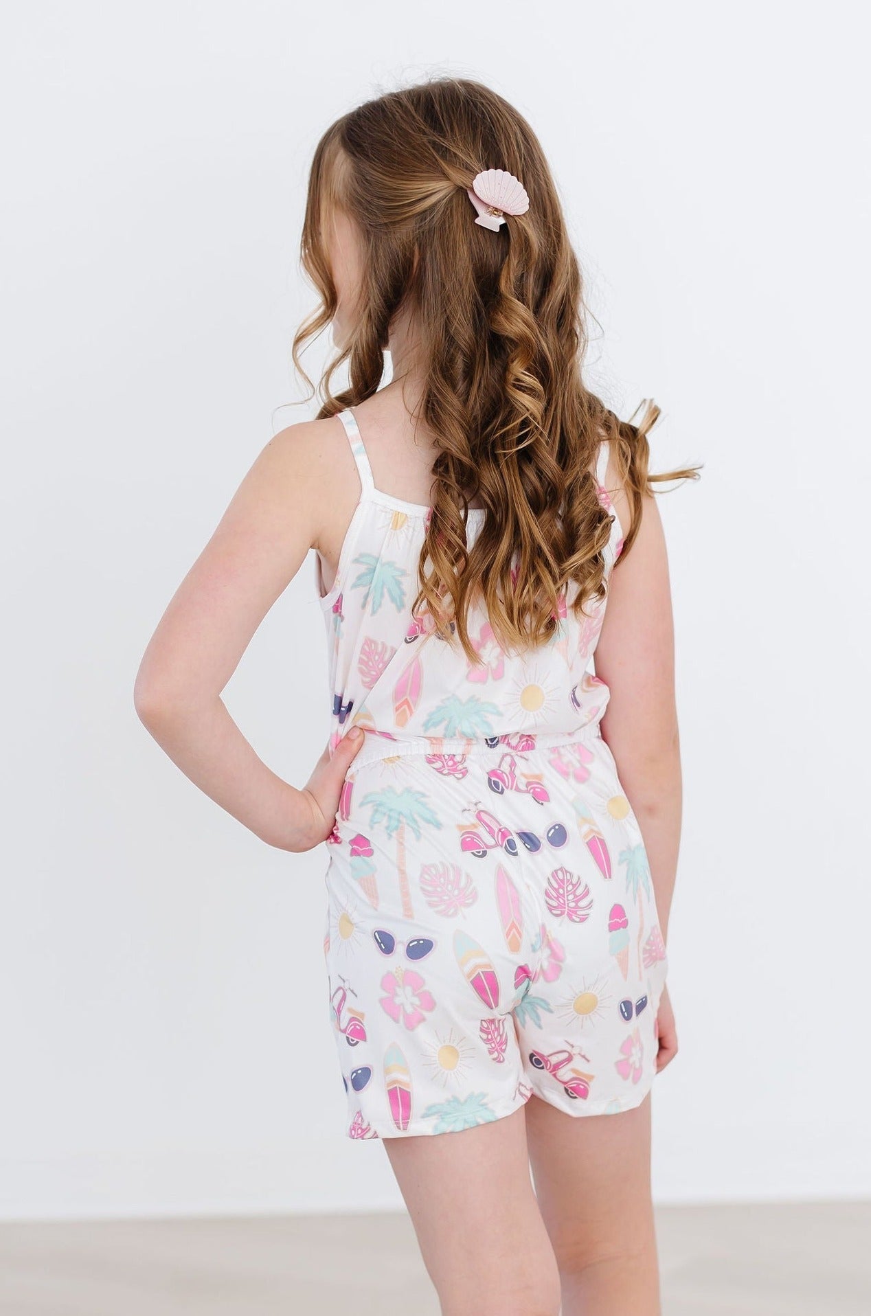 Summer Vacay Strappy Play Romper With Real Pockets Mila & Rose ® Everetts Place: Online Boutique