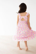 Summer Watercolor Floral Ruffle Maxi Dress For Women Mila & Rose ® Everetts Place: Online Boutique