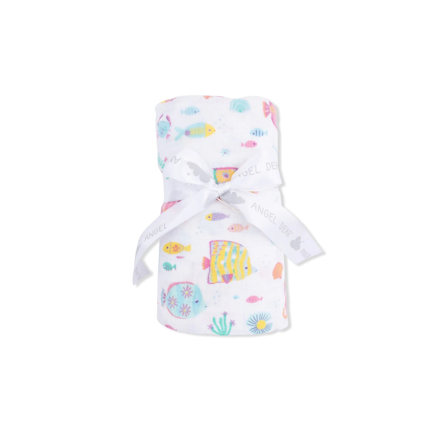 Sunny Coral Reef Fish - Swaddle Blanket Angel Dear 