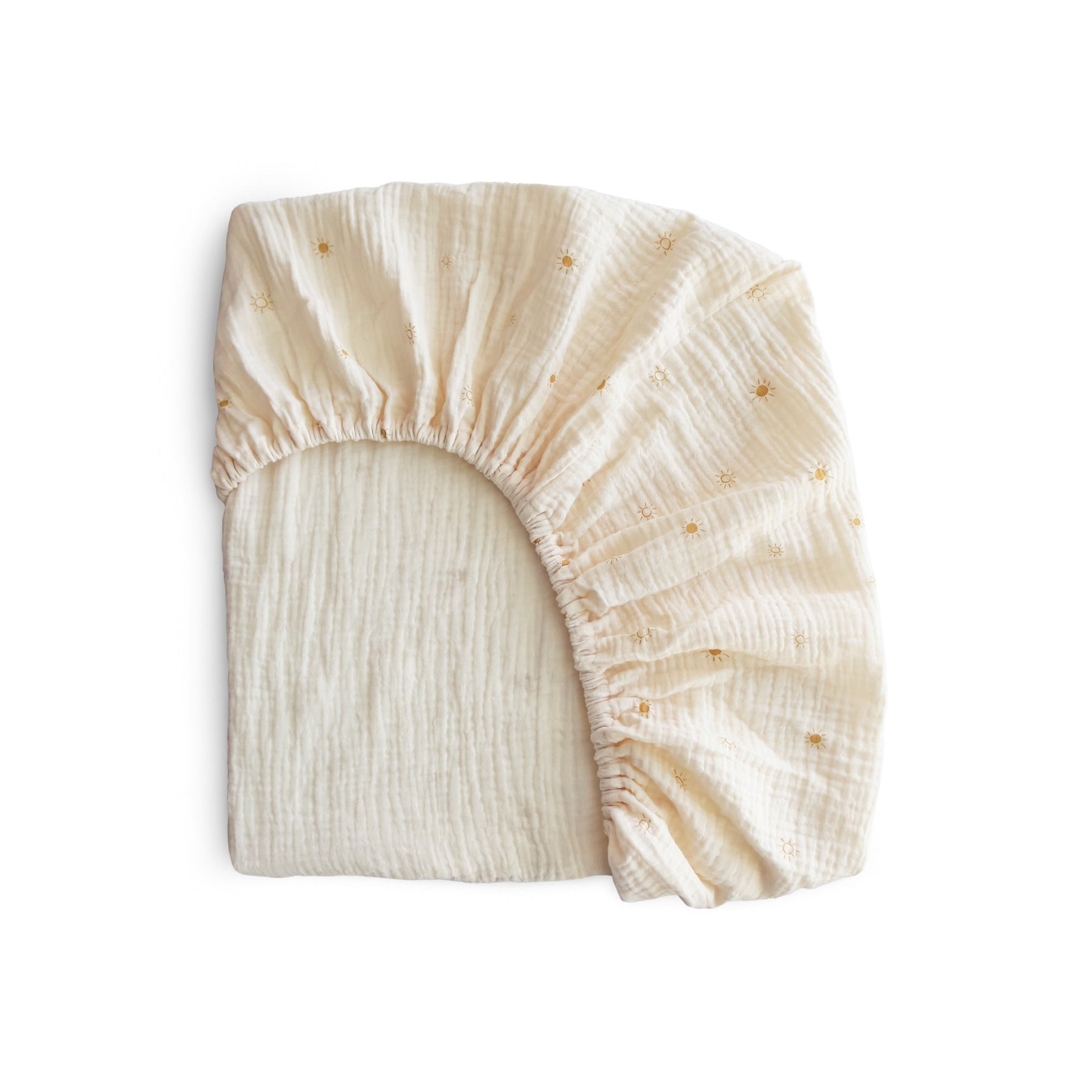 Mini Muslin Crib Sheet by Mushie