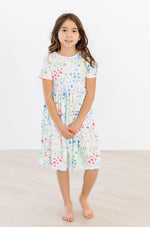 Sunshine Meadows Short Sleeve Pocket Twirl Dress for Girls Mila & Rose ® Everetts Place: Online Boutique