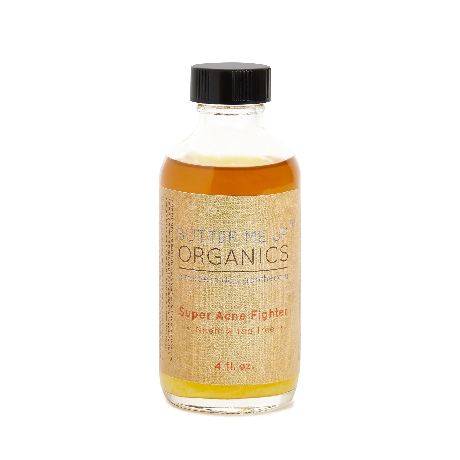 Super Acne Fighter Organic Acne Treatment With Essential Oils For Clear Skin Butter Me Up Organics 
