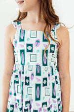 Mila & Rose ® Surfer Girl Ruffle Maxi Dress - 
