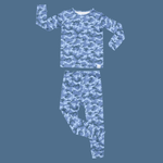 Sweet Bamboo Captain Mitchell Cozy Big Kid Pajama Set - Everetts Place Boutique - 
