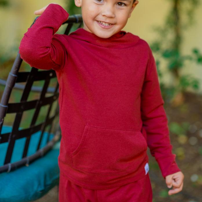 Sweet Bamboo Sweet Bamboo Hooded Jogger Set With Pockets For Kids - Everetts Place Boutique - 
