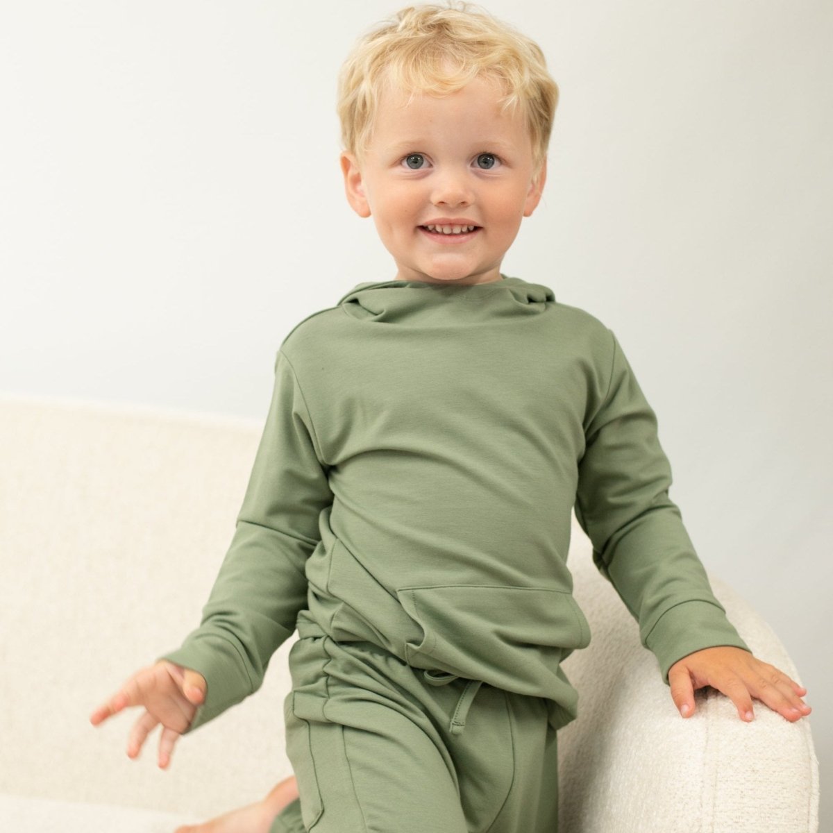 Sweet Bamboo Sweet Bamboo Hooded Jogger Set for Kids with Pockets - Everetts Place Boutique - 