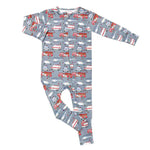 Sweet Bamboo Ironman Convertible Baby Romper 2 Way Zip Sweet Bamboo Everetts Place: Online Boutique