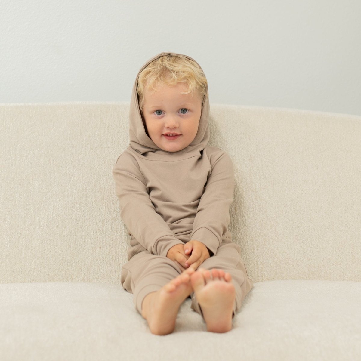 Sweet Bamboo Sweet Bamboo Kids Hooded Jogger Set Luxaboo French Terry - Everetts Place Boutique - 