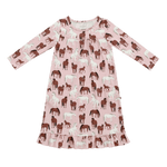 Sweet Bamboo Wild Horses Boho Tea Length Dress For Girls Sweet Bamboo Everetts Place: Online Boutique