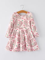 Sweet Christmas Vibes Tree Dress by Rylee Faith Designs Rylee Faith Designs Everetts Place: Online Boutique