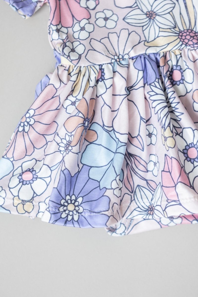Sweet Escape Short Sleeve Twirl Bodysuit for Babies - Everetts Place Boutique - Twirl Bodysuit - S/S