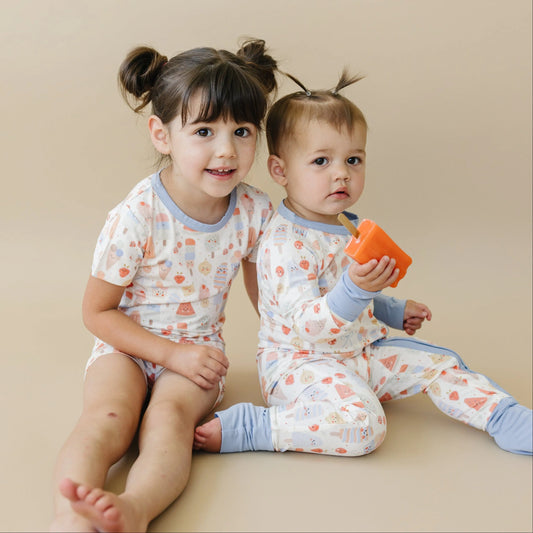 Sweet Summertime Bamboo Zippy Romper For Babies Soft Little Joy Co. Everetts Place: Online Boutique