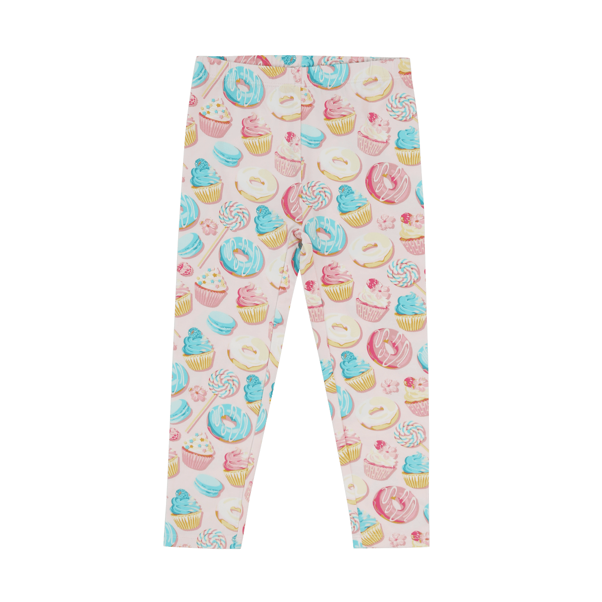 Sweet Bamboo Sweet Tooth Classic Legging for Girls Elastic Waistband - Everetts Place Boutique - 