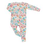 Sweet Tooth Convertible Romper With Two Way Zip Silk Fabric Sweet Bamboo Everetts Place: Online Boutique