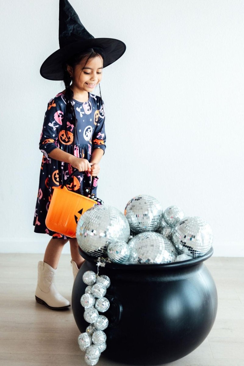 Sweet Tooth Dress - Three Quarter Sleeve Pocket Twirl Dress - Everetts Place Boutique - Twirl Pocket Dress 3/4