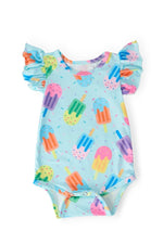Sweet Treat Flutter Bodysuit Short Sleeve Baby Mila - Everetts Place Boutique - 