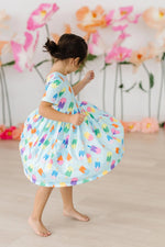 Mila & Rose ® Sweet Treat Short Sleeve Pocket Twirl Dress For Toddlers - Apparel & Accessories > Clothing > Dresses Twirl Pocket Dress S/S