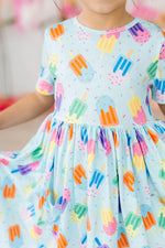 Mila & Rose ® Sweet Treat Short Sleeve Pocket Twirl Dress For Toddlers - Apparel & Accessories > Clothing > Dresses Twirl Pocket Dress S/S