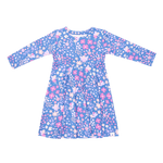 Swirly Dream Girl Dress Knee Length Empire Waist Style Sweet Bamboo Everetts Place: Online Boutique