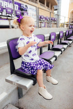 TCU White Frog Ruffle Pocket Tee for Girls Apparel Mila & Rose ® Everetts Place: Online Boutique