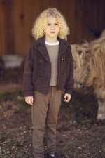 Kenny Textured Sweater - Chestnut by KIPP™ Collection