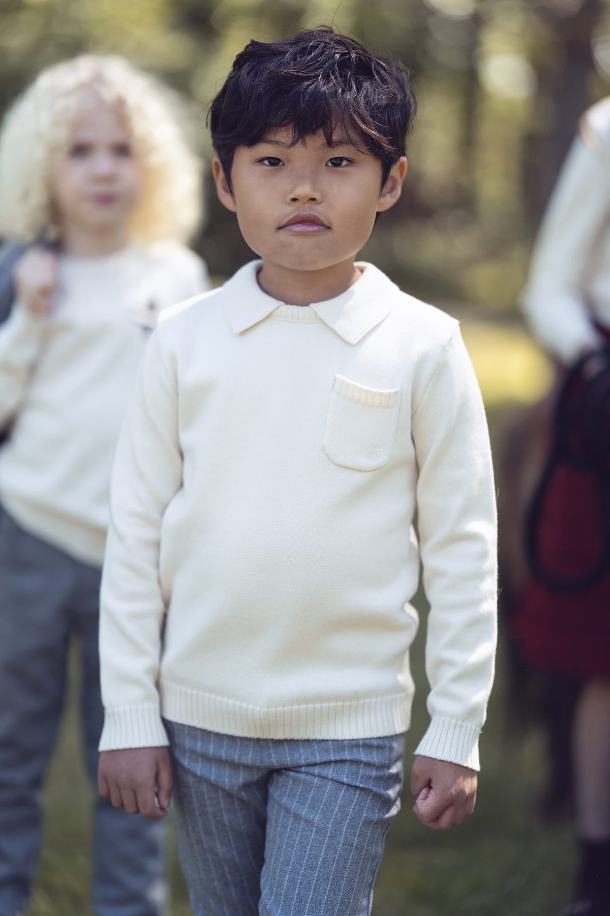 Franck Collar Sweater - Oatmilk by KIPP™ Collection